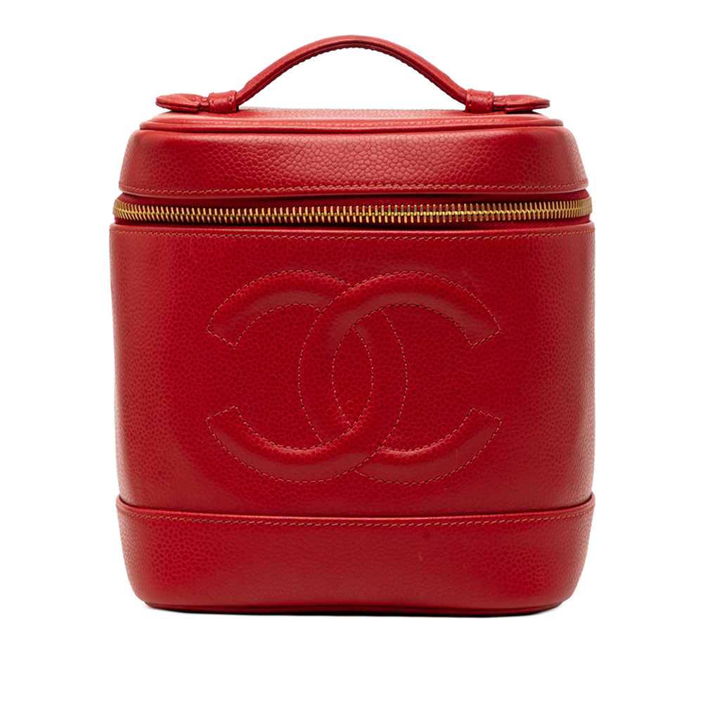 Pre-Loved Chanel CC Caviar Vanity Bag